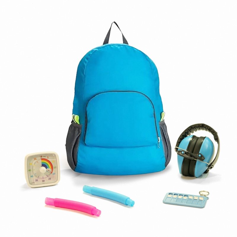 Mochila kit sensorial